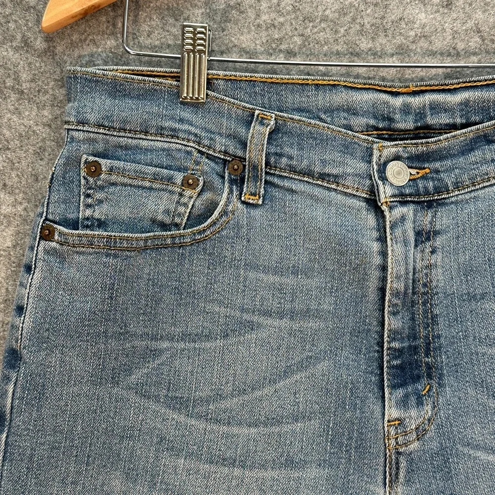 Vintage Levis 515 Jeans Women Size 14 Mis M Blue Bootcut Lower Rise Made in USA - Picture 2 of 12